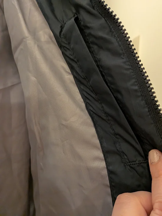 Hawke & Co Black, Blue & White Mountain-Print Insulated Puffer Jacket - Picture 8 of 9